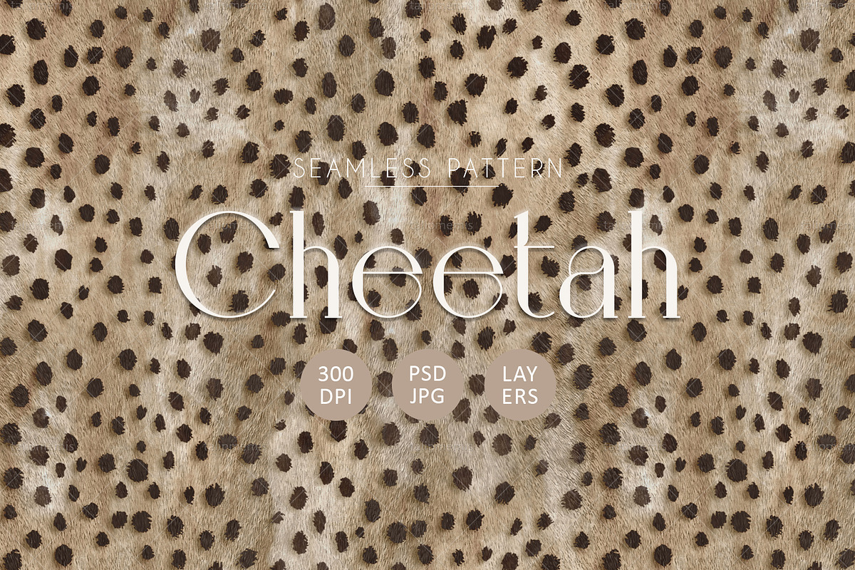 Cheetah Fur Print Seamless Pattern, a Pattern Graphic by Talip Memis (Photo 1 of 11)