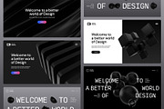 3D Black Shapes - 120 illustrations, an Object Graphic by assetpro.design (Thumbnail 8 of 15)