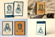 Vintage God Vector Illustration, a Person Illustration by Creative Stall (Thumbnail 3 of 8)