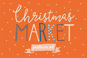 Christmas pattern set