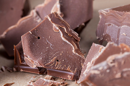 pieces of large natural real chocolate, a Food & Drink Photo by MyPhotos