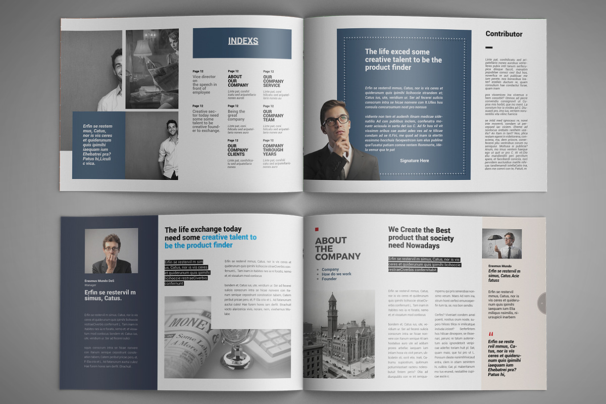 Booklet Brochure Template #3, a Brochure Template by spidergraph (Photo 3 of 7)