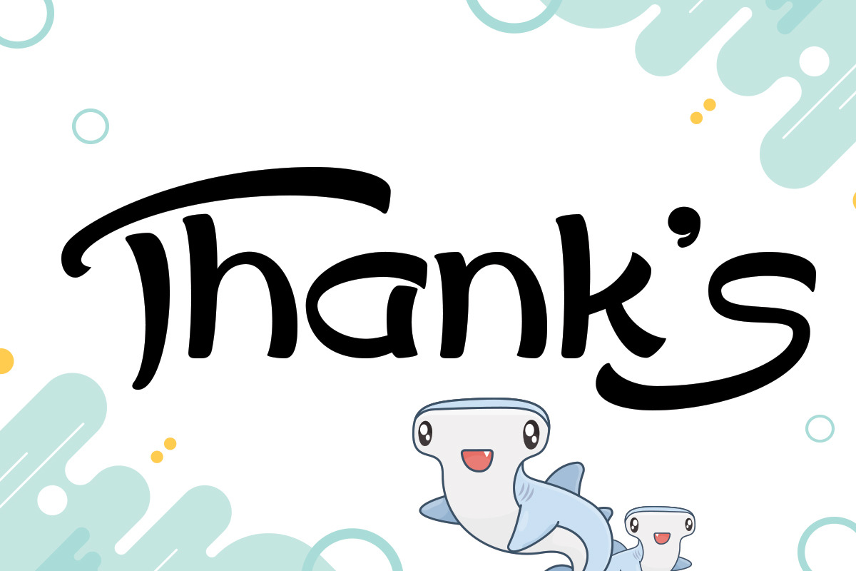 Shark Times, a Handwritten Font by Bramcreative (Photo 9 of 10)