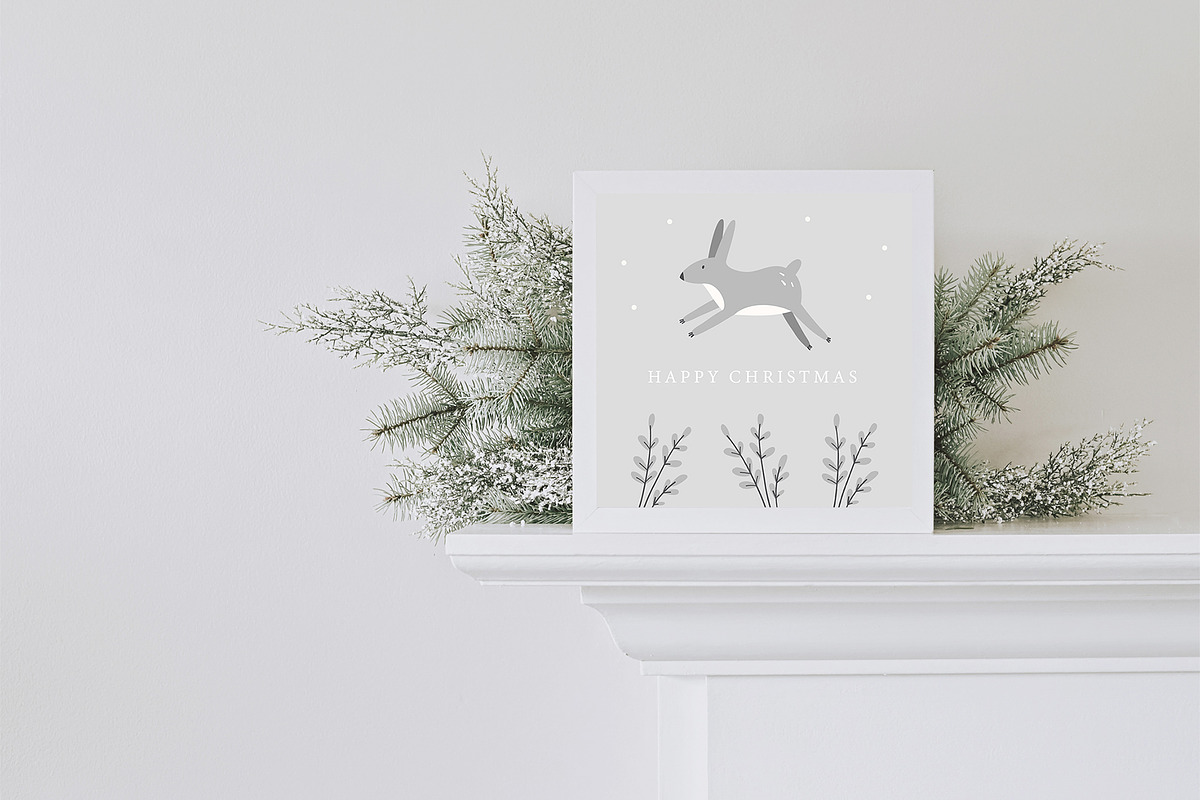 Neutral Christmas, an Animal Illustration by svetsum (Photo 9 of 9)
