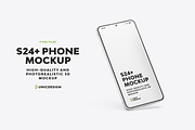 S24+ Phone Mockup, an Android Mockup by UnicDesign (Thumbnail 1 of 10)