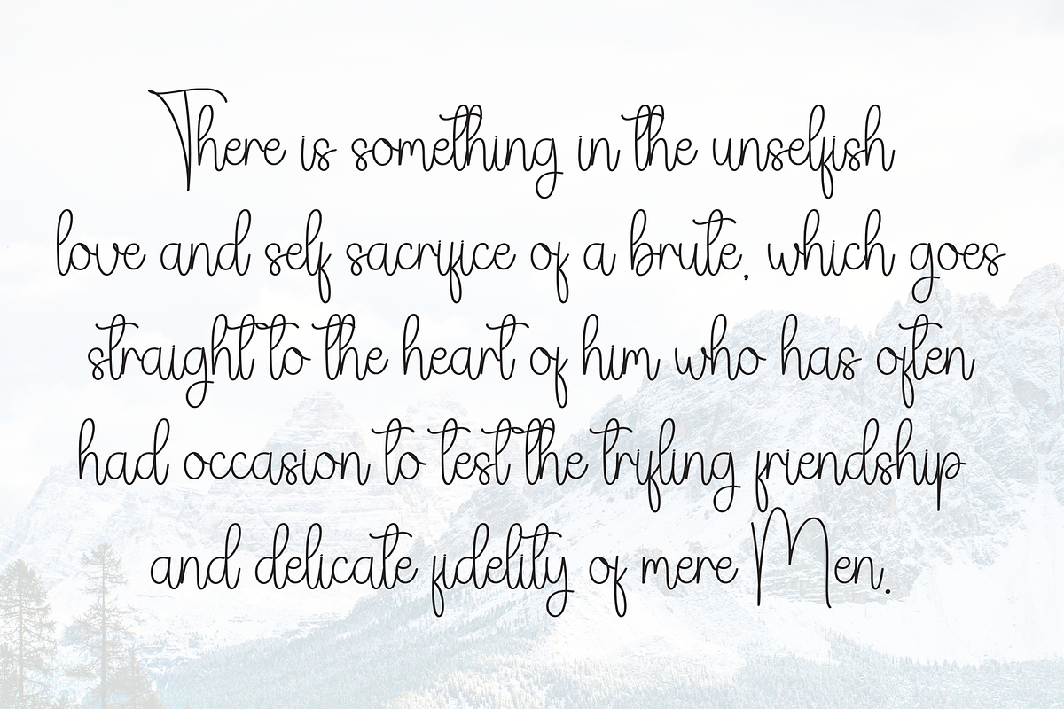 Sunday | Script Font, a Handwritten Font by Scratchones (Photo 6 of 8)