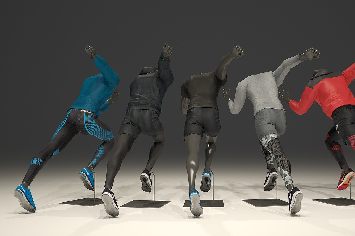 Male mannequin pack 3, a Characters & Person 3D Model by mrGarret (Photo 9 of 15)
