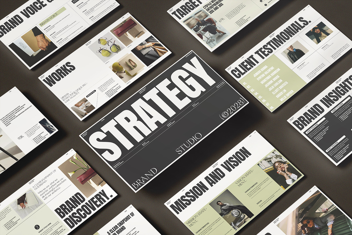 Strategy Presentation Template, a Presentation Template by ArtisanaAura (Photo 10 of 10)