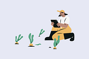 Agriculture Technology Illustration, a Technology Illustration by Jump Studio (Thumbnail 8 of 10)