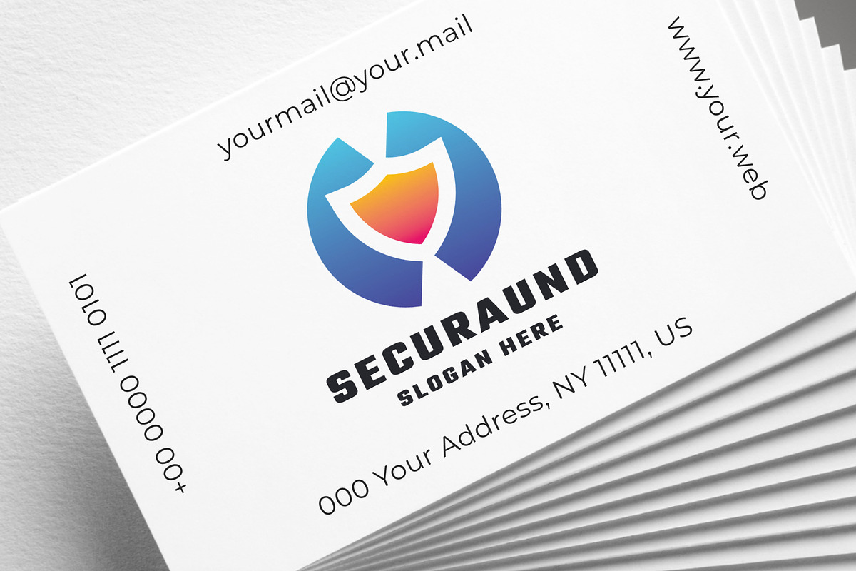 Secure Shield Araund Logo, a Branding & Logo Template by Design_Planet (Photo 4 of 4)