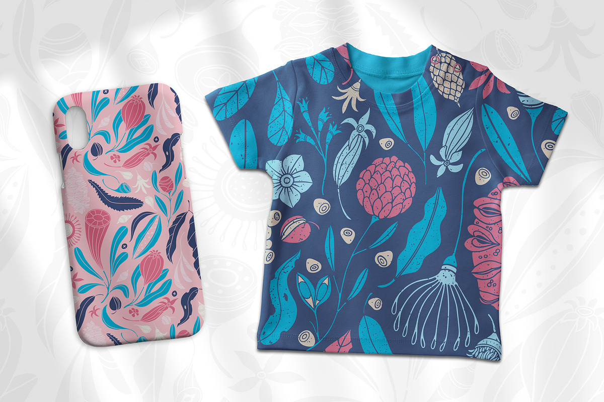 Australian Bush Florals Vector Set, a Pattern Graphic by rouxsupplyco (Photo 10 of 13)