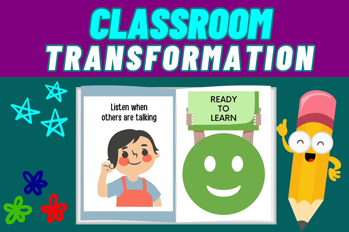 Classroom Transformation Pages, a Templates & Theme by Premium Digital Templates (Photo 2 of 3)