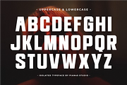Isolated - Modern Condensed Font, a Sans Serif Font by Pian45 Studio (Thumbnail 6 of 8)