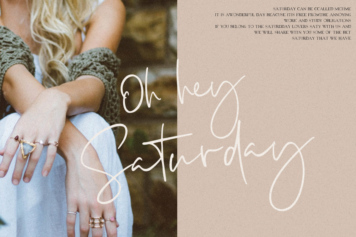 Luscious Quinn Font Duo preview 7