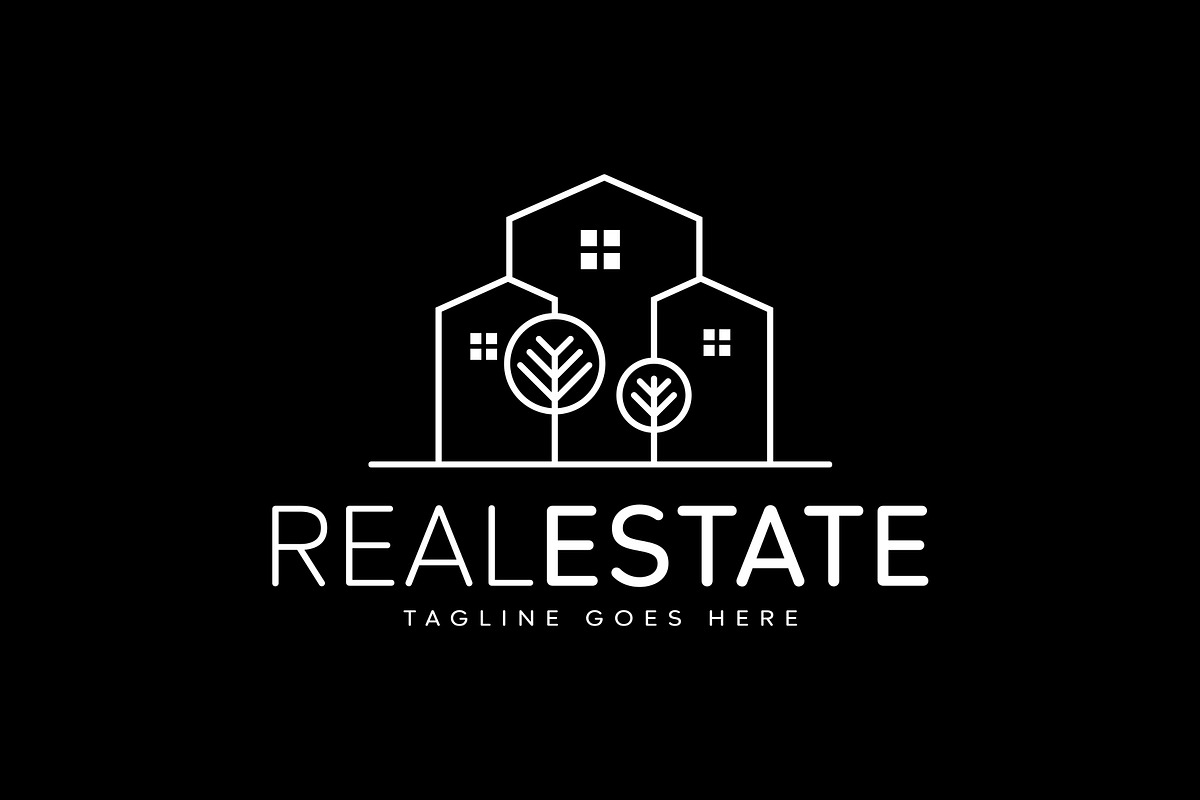 Minimal Real estate Logo Design, a Branding & Logo Template by Shahjhan (Photo 2 of 5)