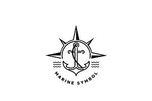 Vintage Nautical Marine Logo, a Branding & Logo Template by AlvinStd