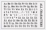 Rovey Blur, a Serif Font by Craft Supply Co. (Thumbnail 8 of 8)