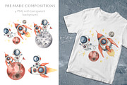 Space travel, an Object Illustration by NellyaEgorova (Thumbnail 5 of 15)