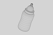 Pacifier bottle, an Object 3D Model by fahad121 (Thumbnail 5 of 8)