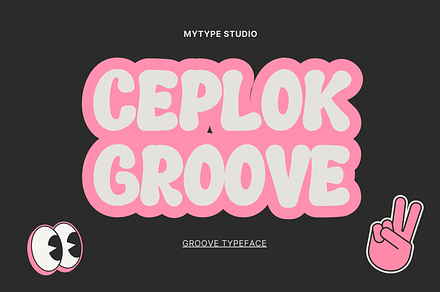 Ceplok Groove - Font