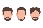Different Haircut Men Set, a Person Illustration by PsychocheArt (Thumbnail 5 of 5)