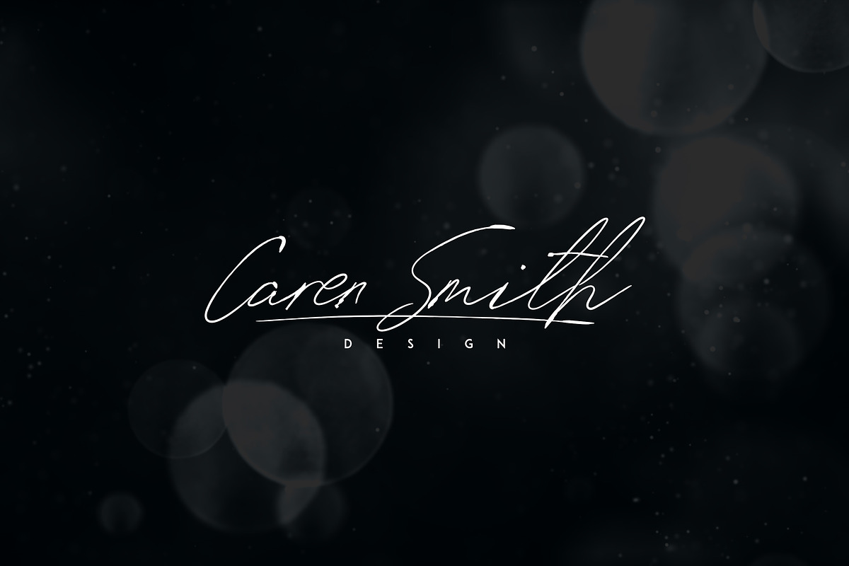 Signature vp - Handwritten font preview 5