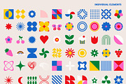 Bright Geometric Pattern & Shapes, an Object Graphic by Essentially Nomadic (Thumbnail 3 of 12)