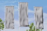 Standing Flag Mockup, a Product Mockup by Mockupfit (Thumbnail 2 of 3)