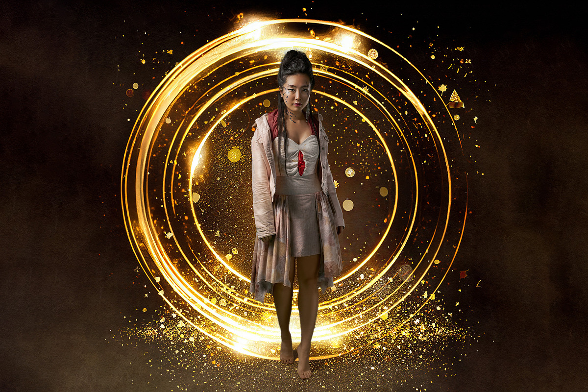 Golden Rings Light Overlays, a Layer Style Add-On by HappyNews (Photo 4 of 5)
