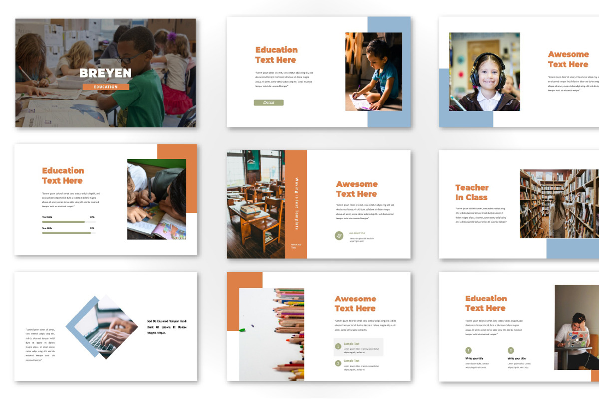 Brayen Education Google Slide, a Presentation Template by Overcloud (Photo 2 of 4)
