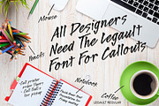Legault Font Family, a Script Font by The Thrill of Design (Thumbnail 5 of 12)
