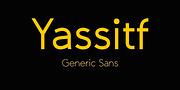Yassitf, a Sans Serif Font by Ingrimayne Type (Thumbnail 1 of 12)