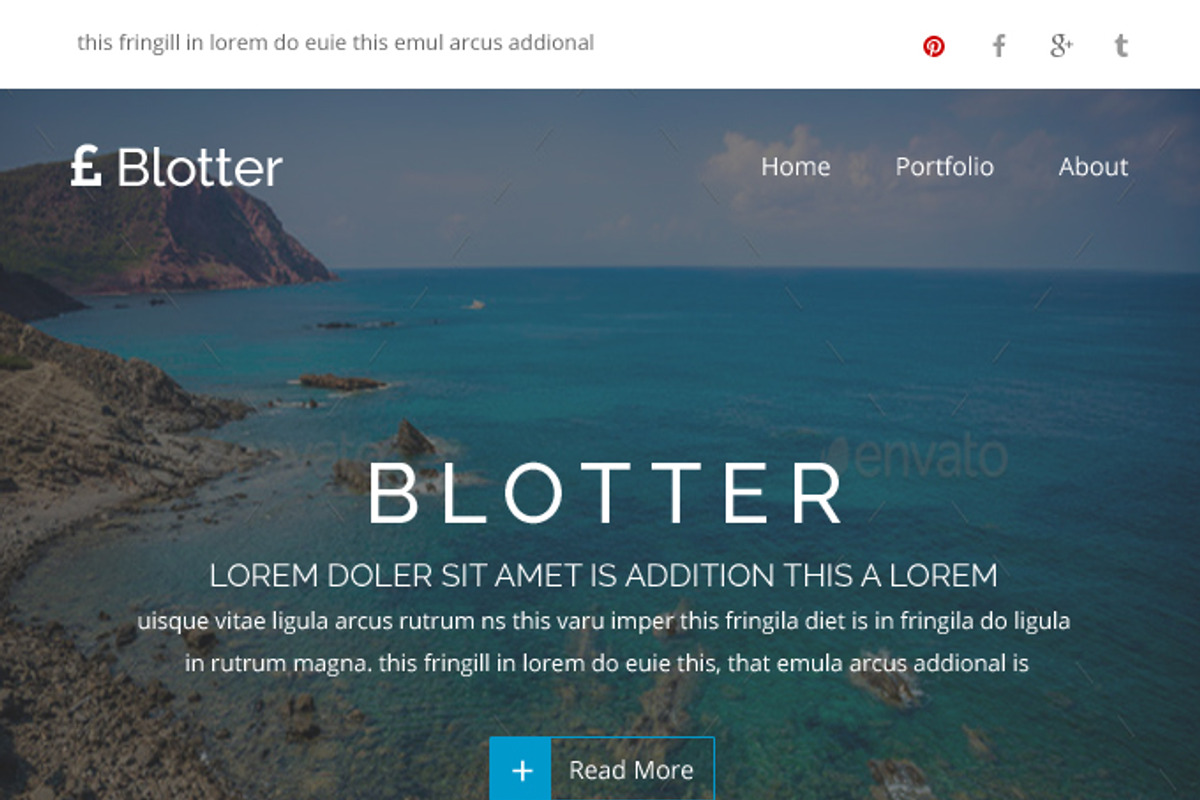 Blotter - Responsive email template, an Email Template by QuickArtisan (Photo 4 of 4)