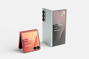 Smartphone Z Fold & Flip 7 Mockup, an Android Mockup by DSNA Mockup (Thumbnail 9 of 13)