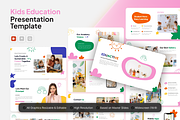 Eduactive Kids Education Powerpoint, a Presentation Template by Annora Studio (Thumbnail 1 of 5)