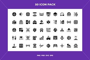 Metaverse icons, an Outline Icon by Wencory