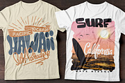 Summer surf t-shirt print, an Illustration by Urbanshop (Thumbnail 2 of 4)