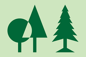 Tree Assortment Font