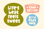 Funky Things, a Sans Serif Font by Rahagita Studio (Thumbnail 4 of 9)