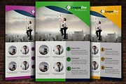 Recruitment Agency Flyer Template, a Flyer Template by Psd Templates (Thumbnail 1 of 2)