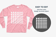 Comfort Colors Long Sleeve Mockups, a Shirt Mockup by GraphicHero (Thumbnail 5 of 9)