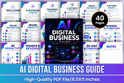 AI Digital Business Guide | Business, a Stationery Template by Mustafiz (Thumbnail 1 of 5)