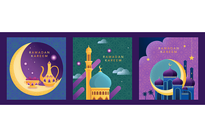 Modern Arabesque Ramadan Templates