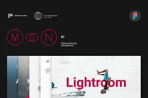 MOON01 UI KIT for Figma