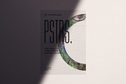 50 poster mockup bundle glued paper, an Advertising Mockup by FoundImages (Thumbnail 13 of 55)