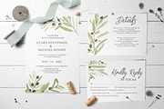 OLIVE BOTANICALS Watercolor & Line, a Work Illustration by Momo Studio (Thumbnail 4 of 15)