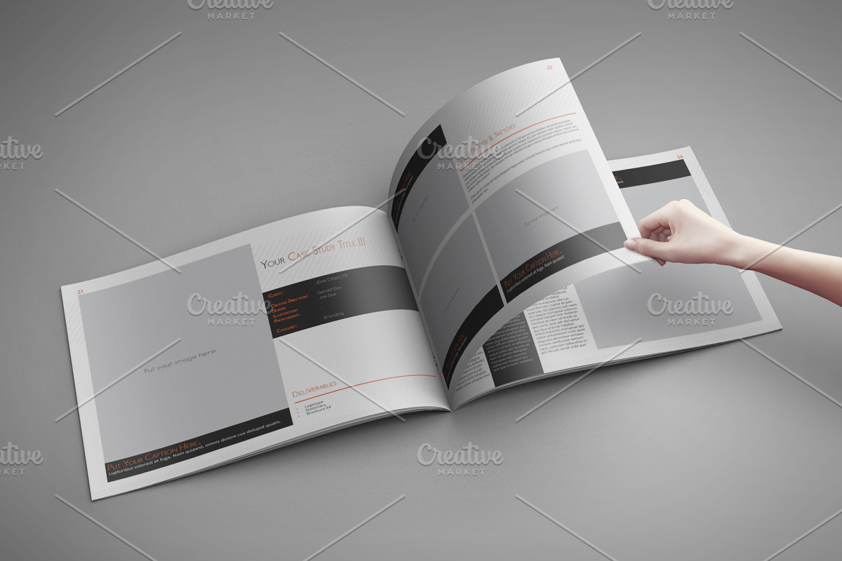 Portfolio Template for Indesign, a Templates & Theme by Spyros Thalassinos (Photo 2 of 4)
