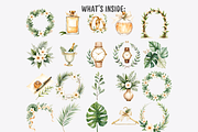 Watercolor Beach Wedding Clipart, a Decorative Illustration by Anca Digital Vibe (Thumbnail 6 of 9)