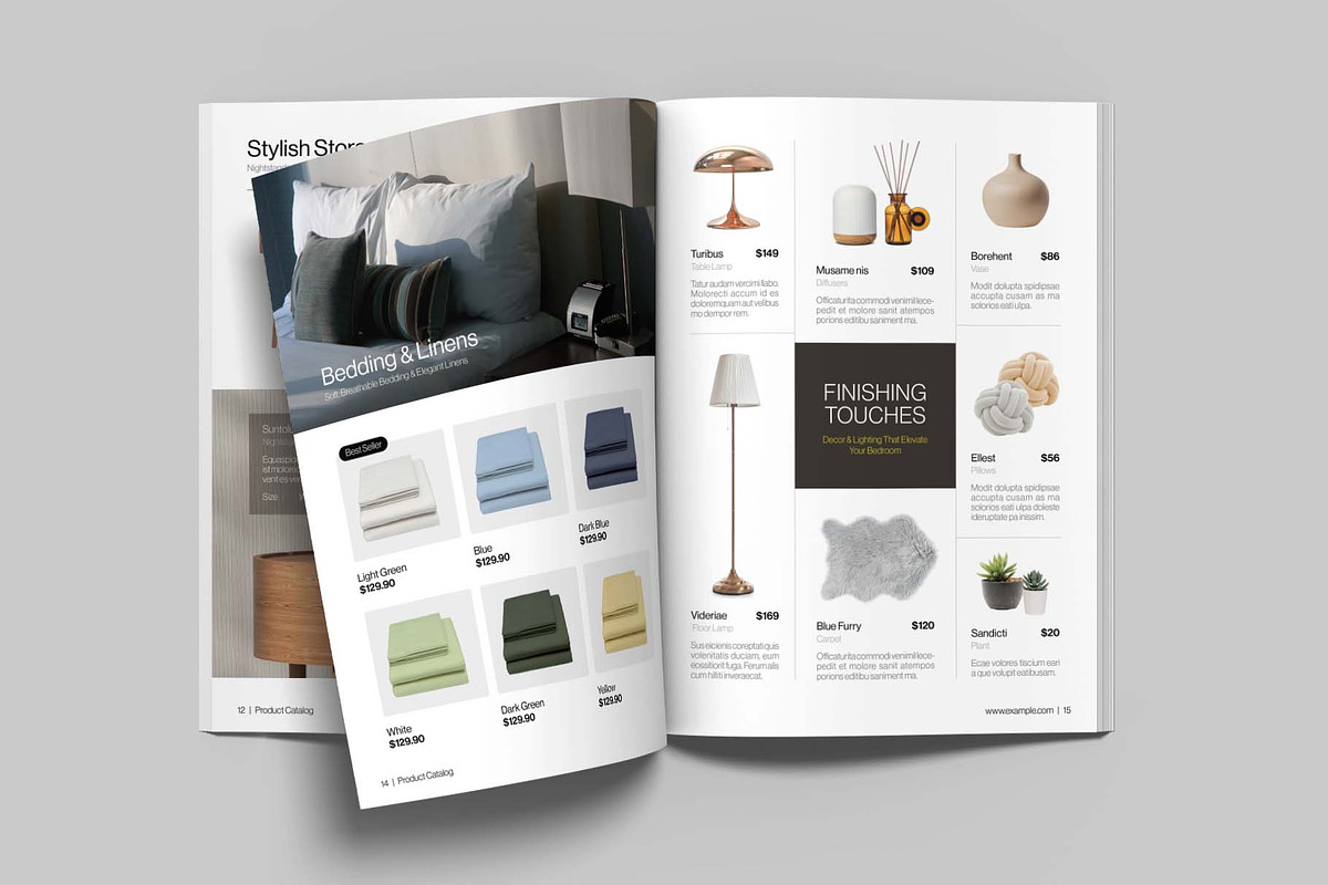 Catalog Template, a Magazine Template by BrandPacks