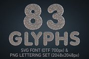 Elephant Color SVG Font and PNGs, a Sans Serif Font by Creative Graphics (Thumbnail 3 of 6)